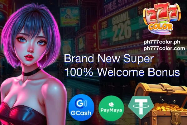 777Color Brand new Super Welcome Bonus with 100% rebate on first “5” deposits.